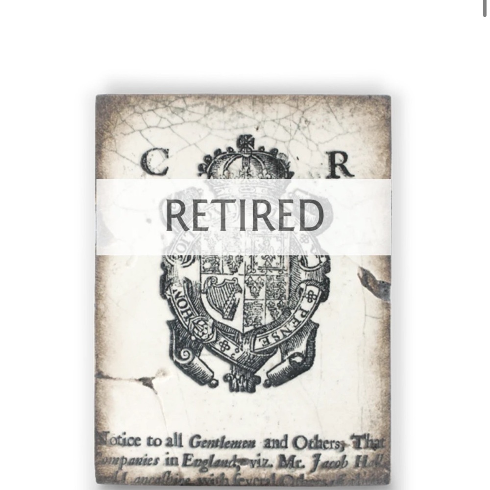 Sid Dickens RETIRED Vintage Style Decorative Plaque with Crest - Picture 2 of 2